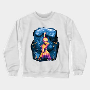 Girl Fantasy Sea Crewneck Sweatshirt